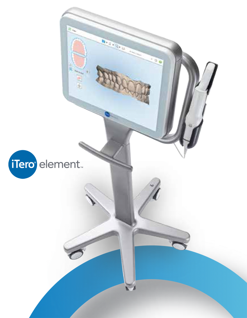 No Goopy Impressions 3D Scan Invisalign iTero Scanner